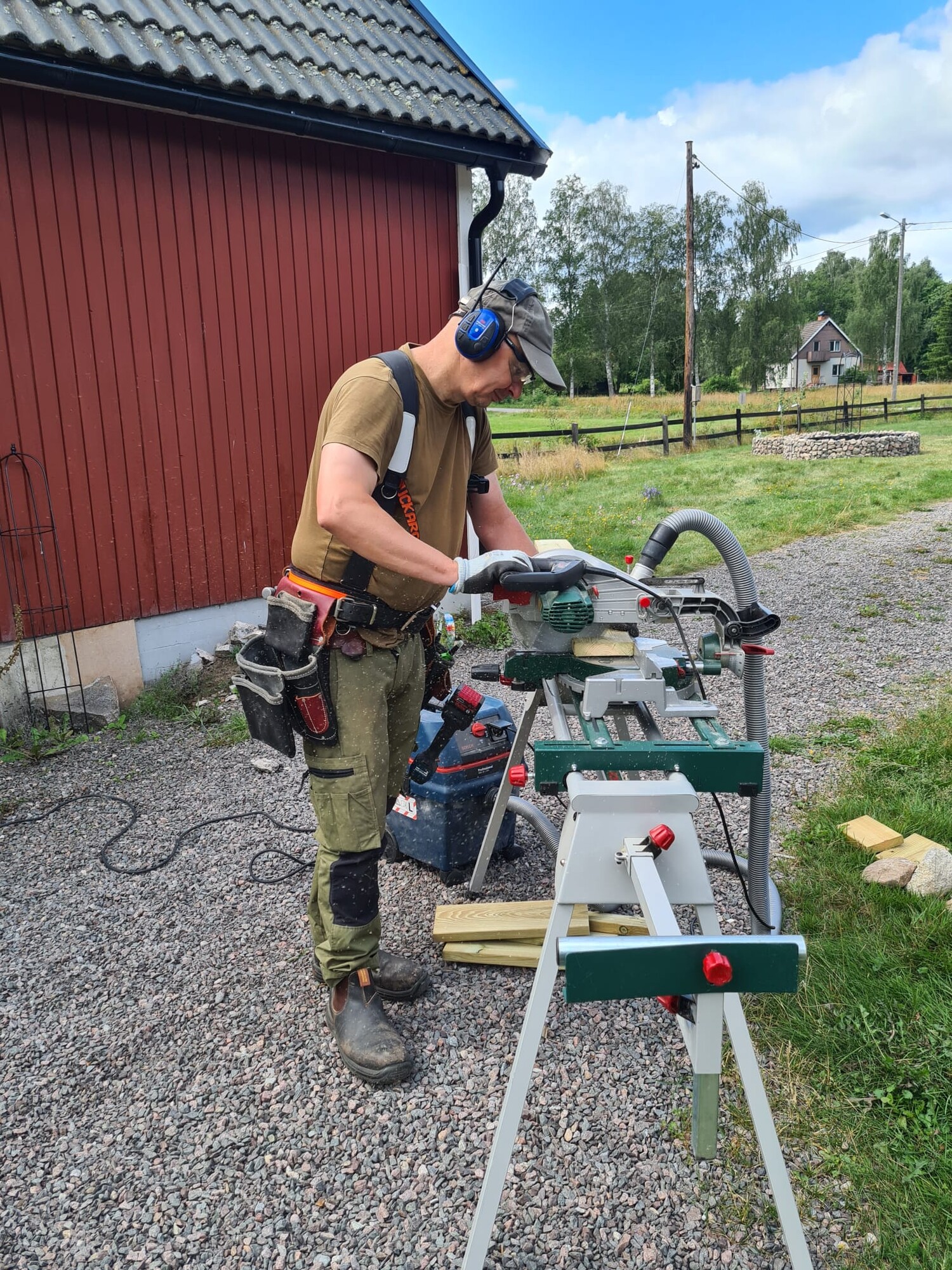 Sundqvist Hantverkare — Handwerker bei der Arbeit