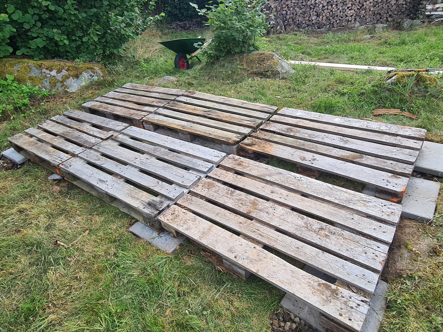 Bau eines Holzschuppens — Bild 1