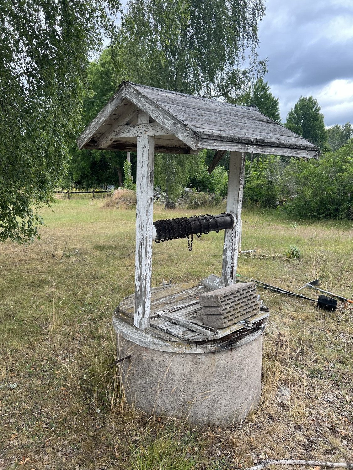 Bau eines Brunnengehäuses — Bild 1